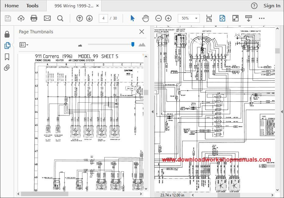 Porsche 996 Wiring Diagrams